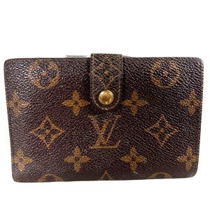 Authentic Louis Vuitton Wallet Porte Monnaie Billets Viennois Bifold Monogram LV